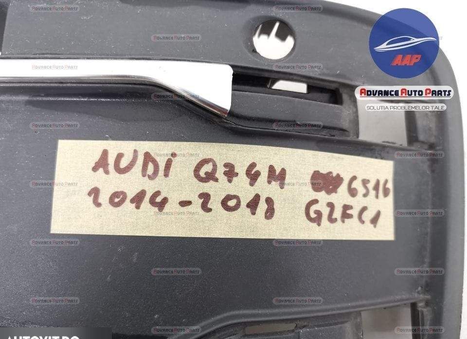 Grila dreapta proiector originala in stare buna Audi  Q7  4M [2015 - 2