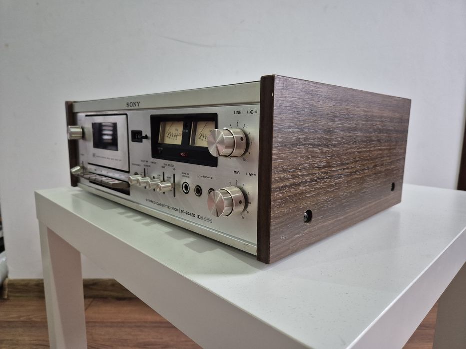 Sony TC 204SD deck casetofon vintage superb