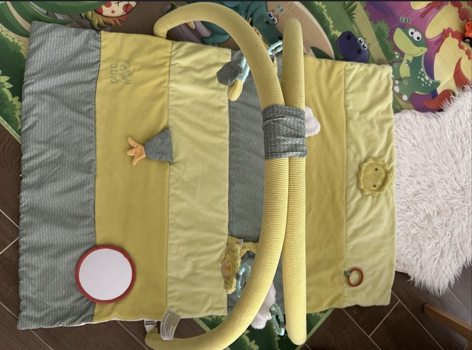 Активна гимнастика за бебе килимче за игра BabyFehn Happy Dino