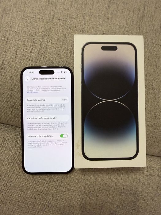 iphone 14 pro 256gb  Space Black