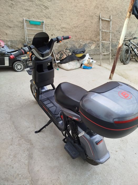 Электронная скутер 5 телик аккумулятор,Орка тормоз житкос, тезлиги 60