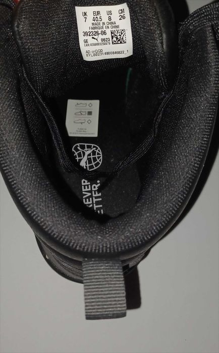 Sneakerși adidasi PUMA C-REBOUND V6 marimea 40,5 piele ecologica