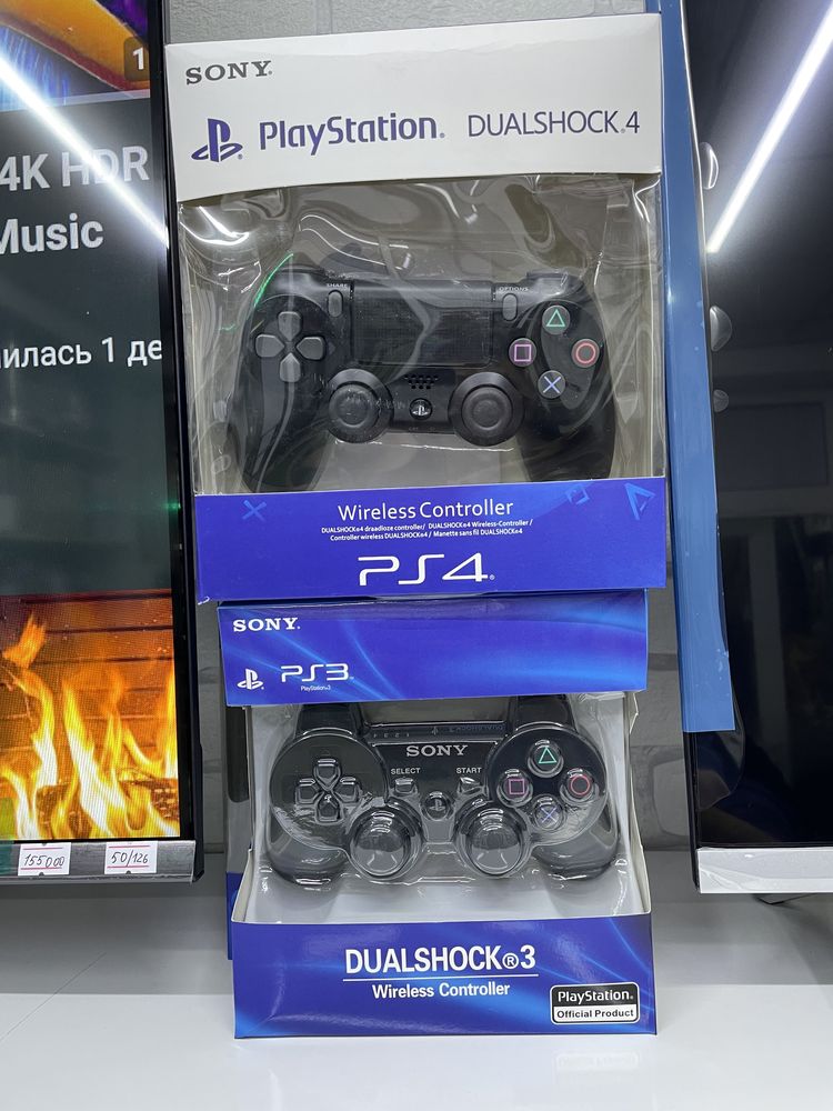 Джойстик Ps4 и Ps3 новые