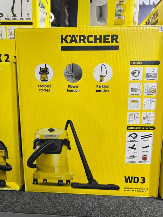 Хозяйственный пылесосы KARCHER WD 1~6 +доставка по городу  2025 NEW