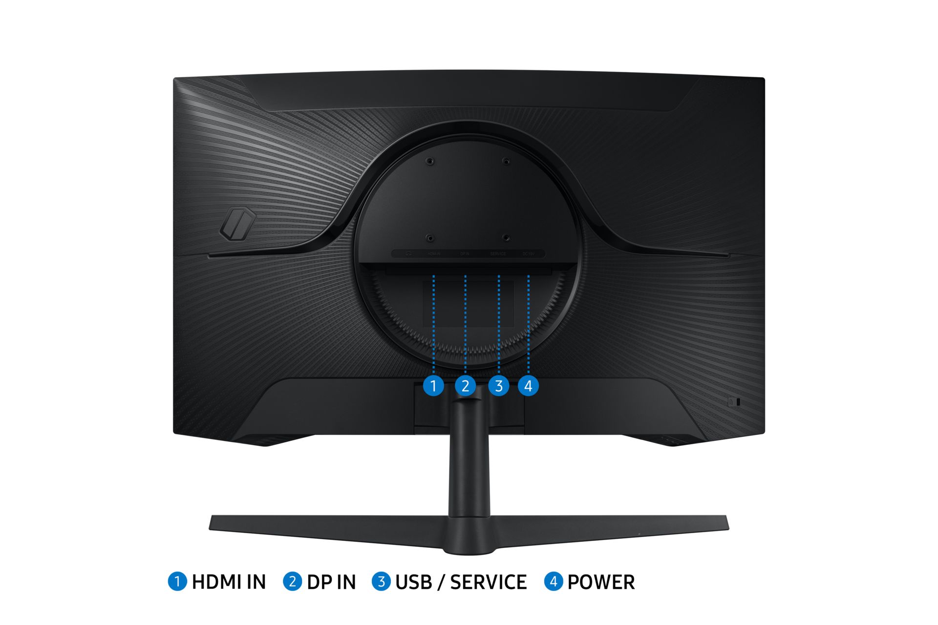 Игровой монитор QHD Samsung Odyssey G5 G55C 27 VA 165Hz LS27CG552EMXUE
