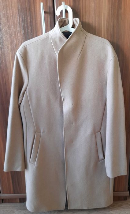 Мъжко Зимно вълнено палто на реномиран корейски бранд