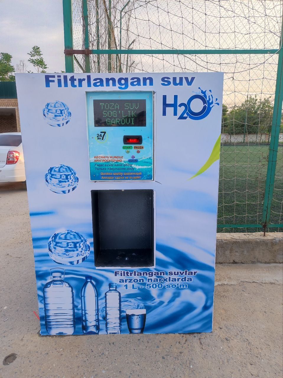 Avtomat suv sotadigan aparat