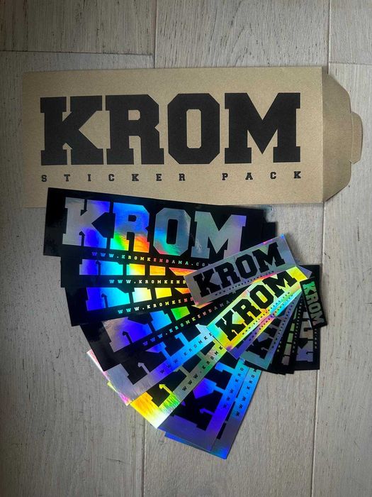 Kendama KROM Stickers Pack Plic 20 buc