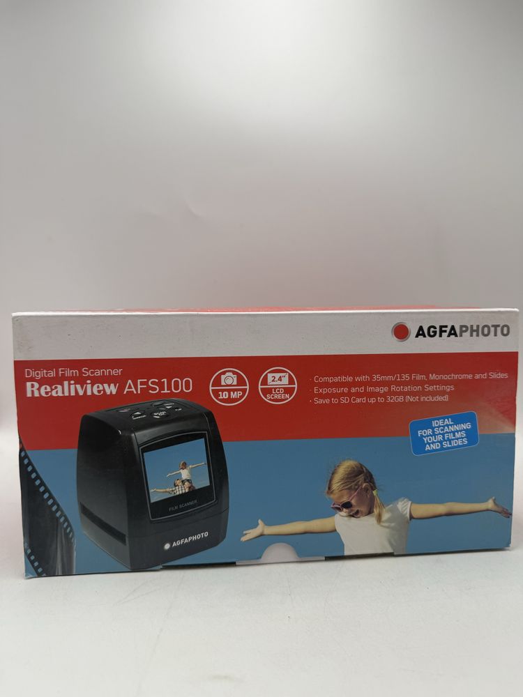 Scanner de film pentru diapozitive, Agfa, Realiview AFS100, Negru C2