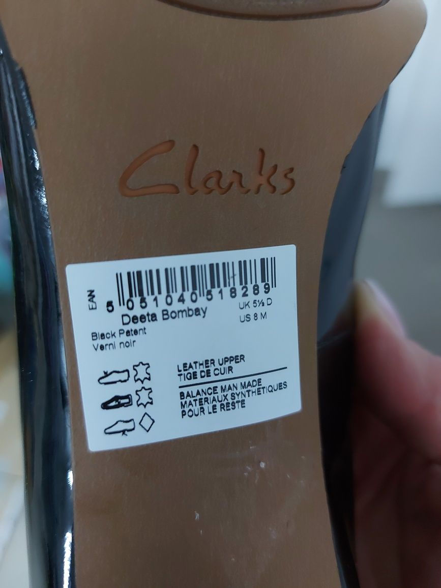 Pantofi eleganti Clarks, mas 39