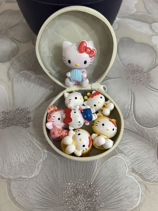 хеллоу кити киндеры и кошелечек