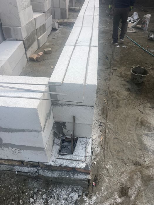 Gazablok terish xizmati, sifatli Кладка газаблока качественно!, стяжка