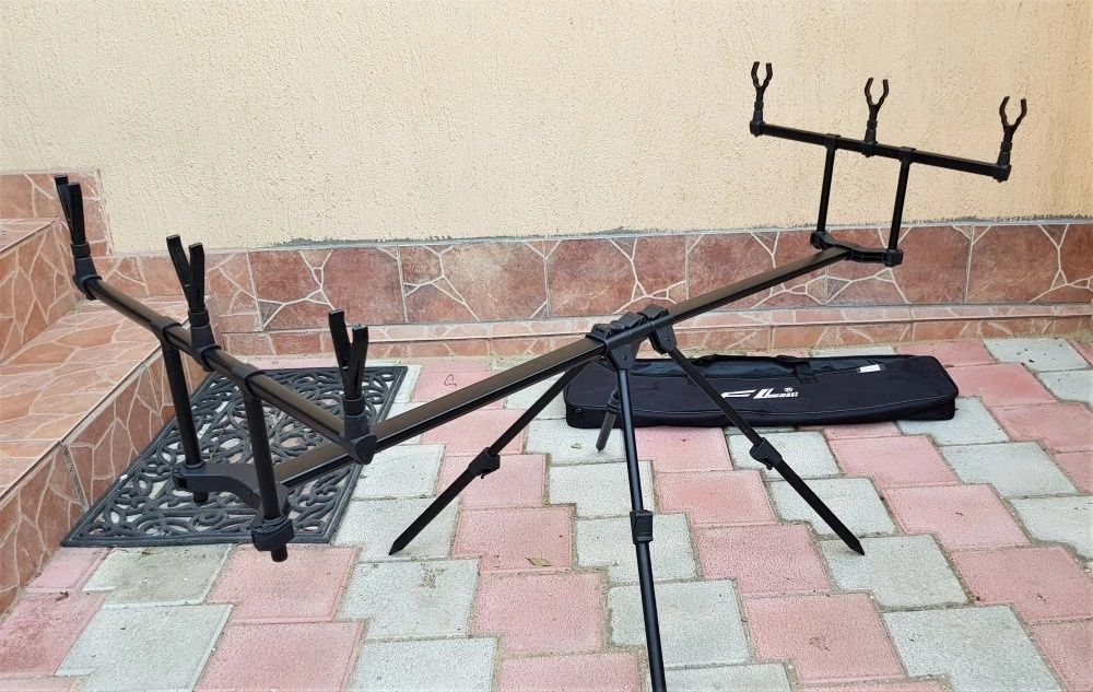 Rod pod FL 3 Posturi ( Quad Pod ) BLACK-EDITION FL158