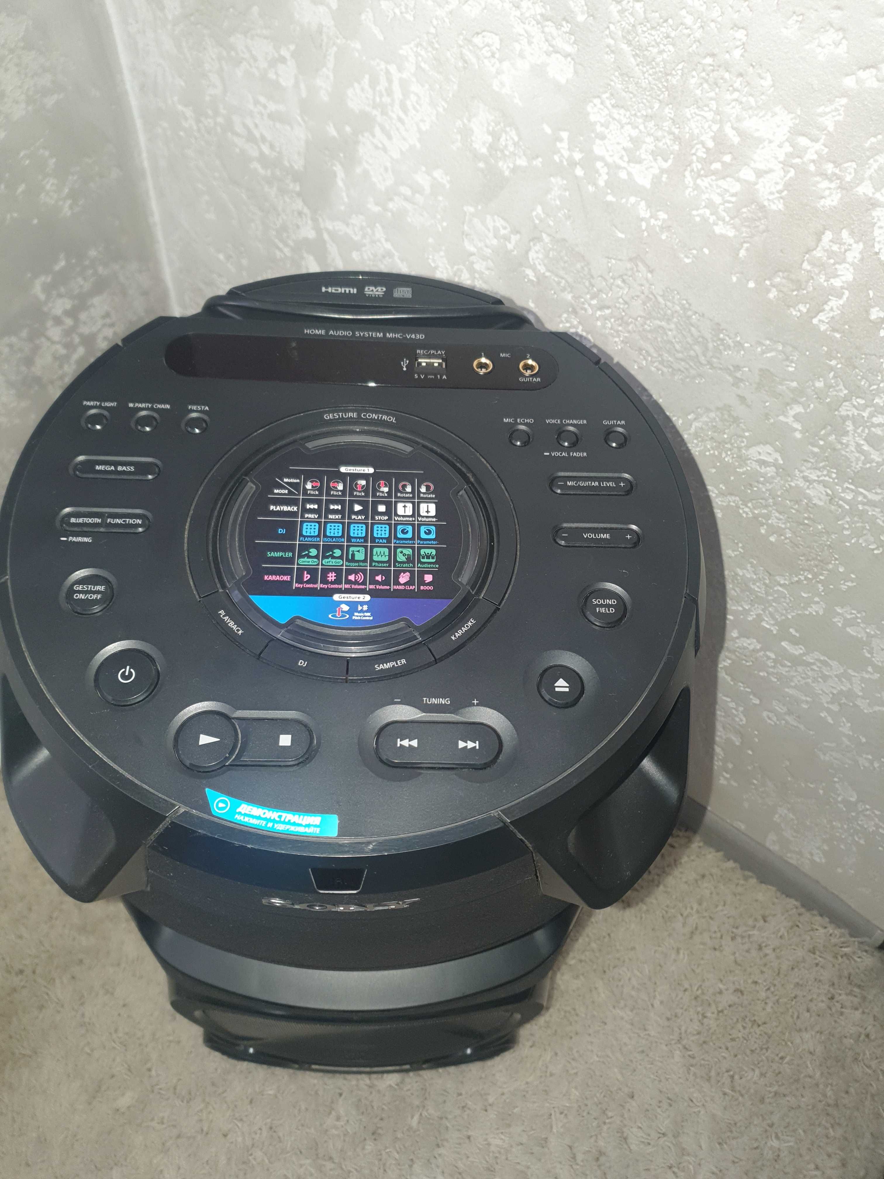 Музыкальный центр Sony MHC V43D