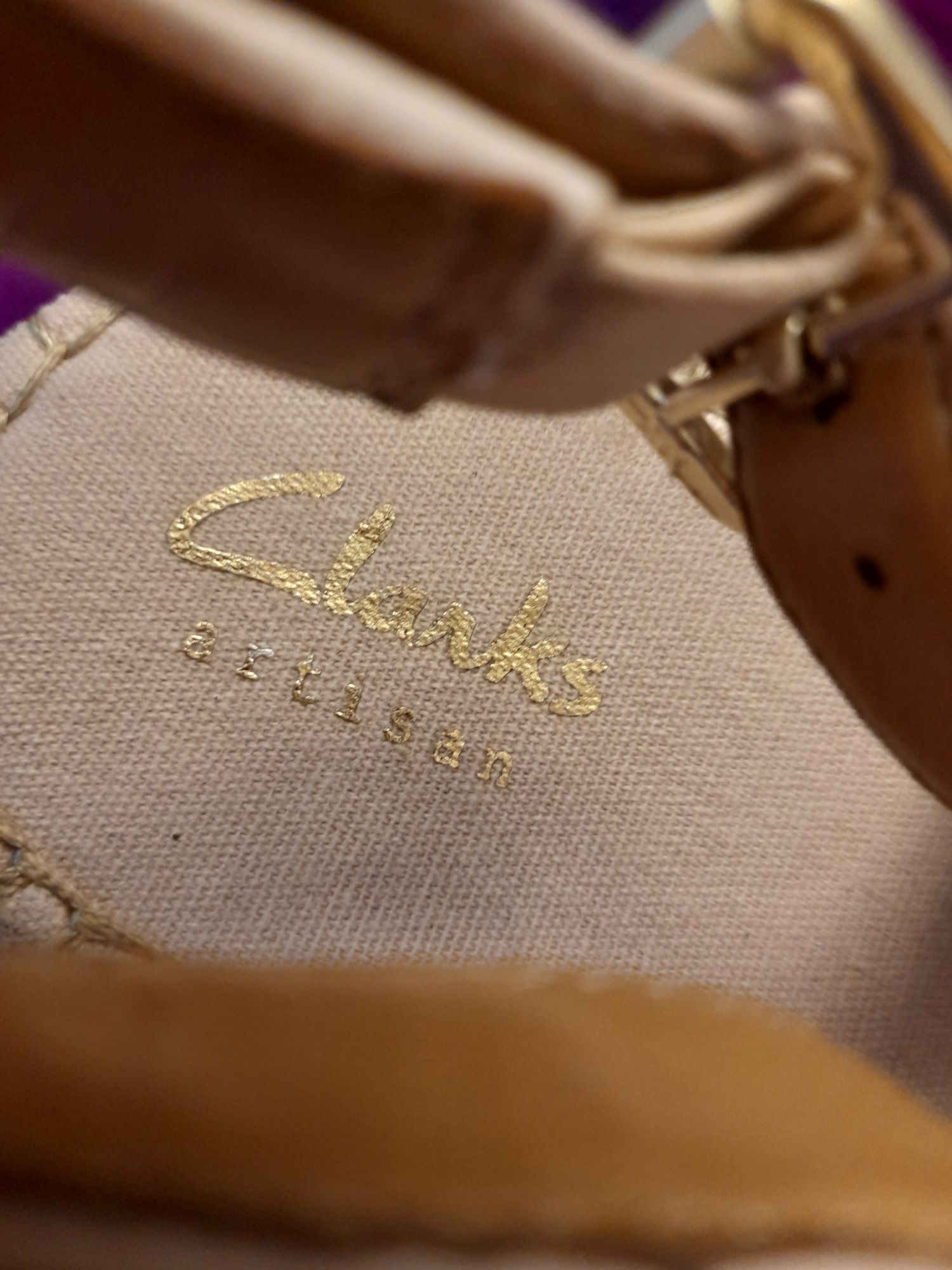Sandale nude Clarks Artisan