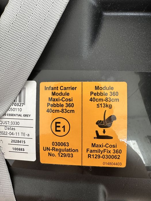 Scoica/Scaun auto Maxi Cosi Pebble 360