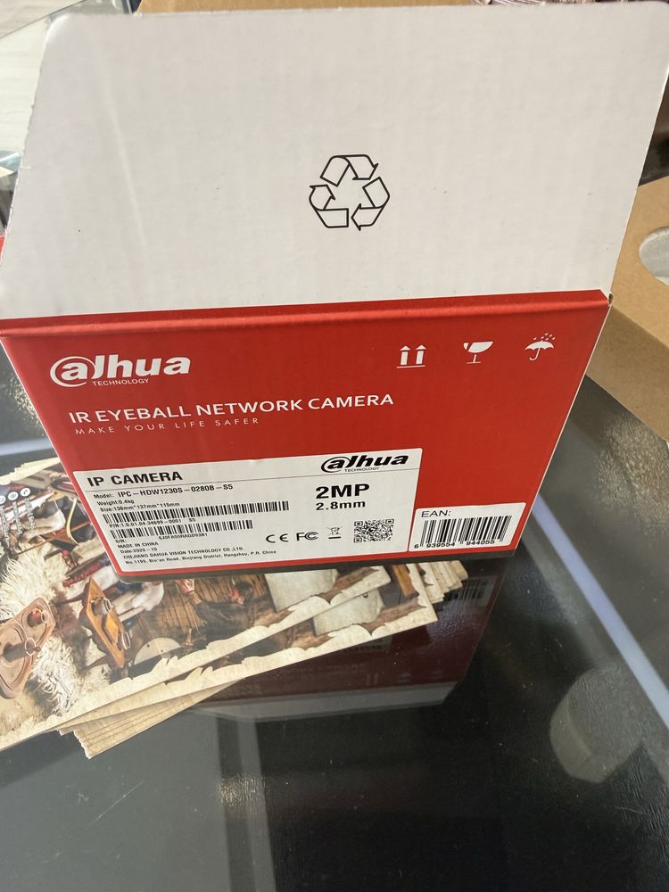 IP камера Dahua IPC-HDW1230S-S5 – 2MP, 2.8mm, нова