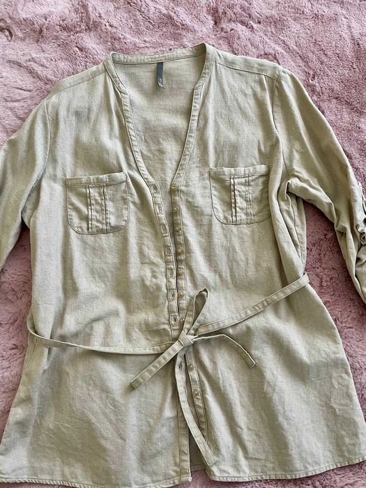 Sacou din in made in Italy