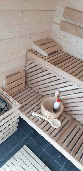 Saune personalizate, traditional- finlandeze,  molid masiv, Harvia