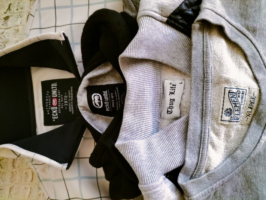 4 Bluze Ecko Thug Life & Element ( hip hop / ecko/ rapp 2 pac)