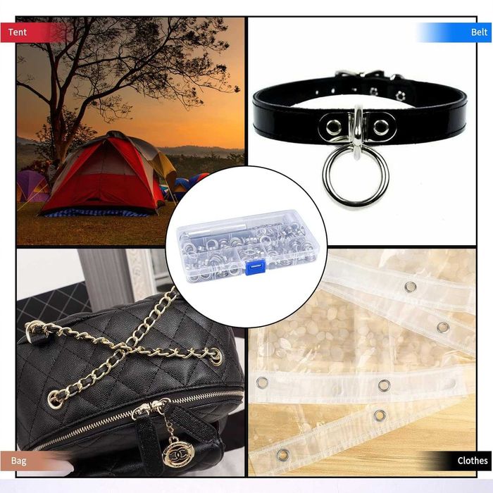 комплект капси 120 бр. 10 мм и инструменти за пробиване и монтаж