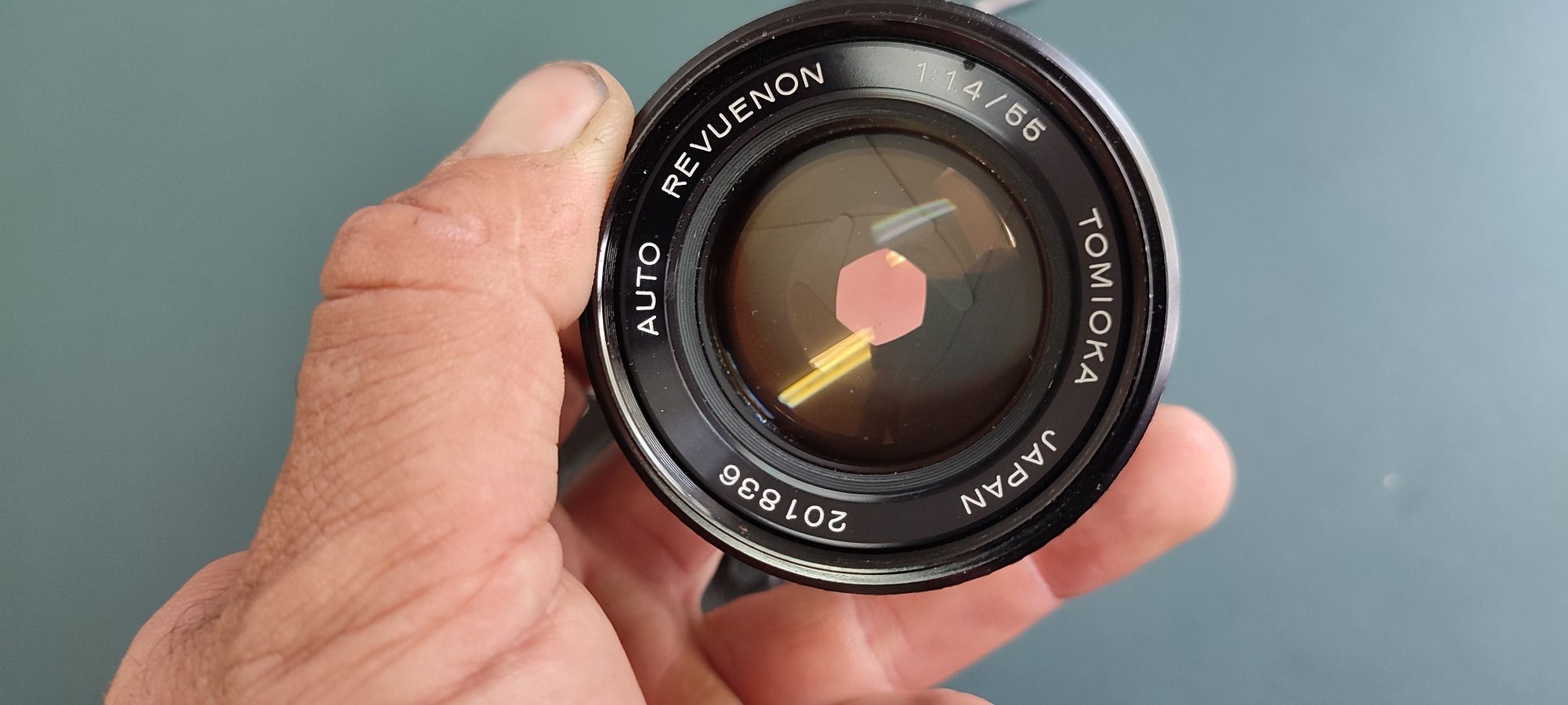 Obiectiv M42 Tomioka 55 f 1.4 Rar + Body bonus