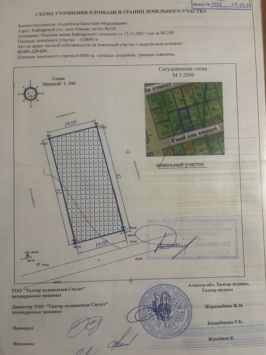 8 соток рядом с Alatau City! Свет, вода, газ — отличное место под дом!