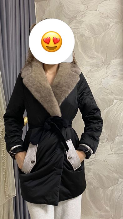 Женская зимная шикарная курка