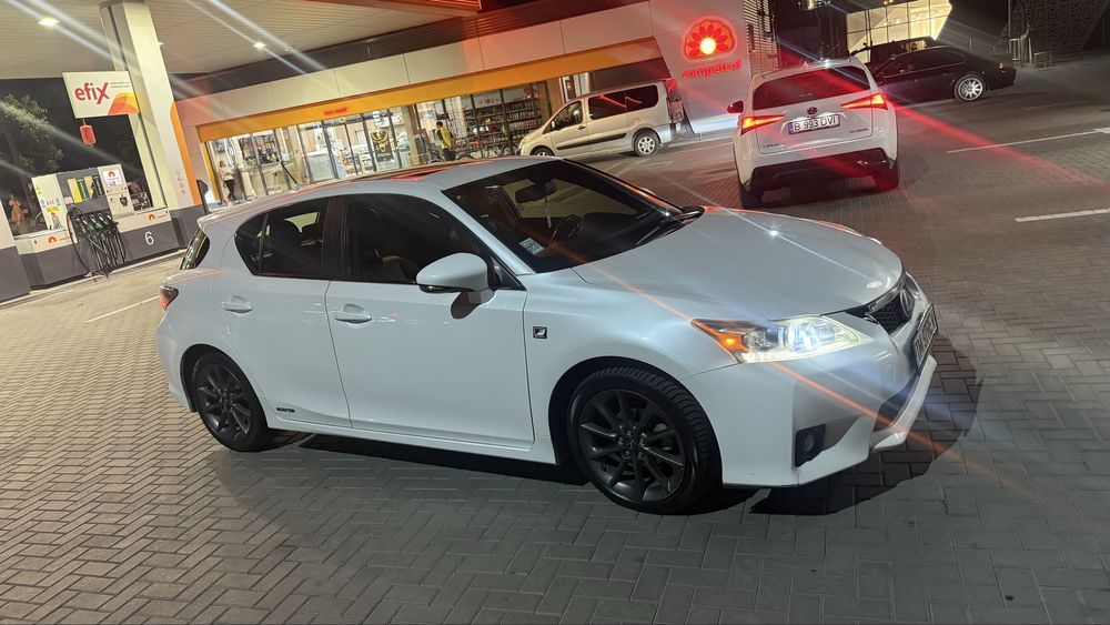 Vând Lexus CT200H F-Sport/hybrid/Alb perlat/Lux/ 168000km