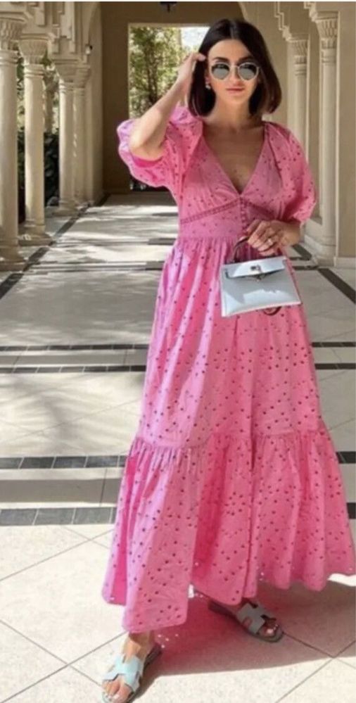 Рокля Zara 100% памук