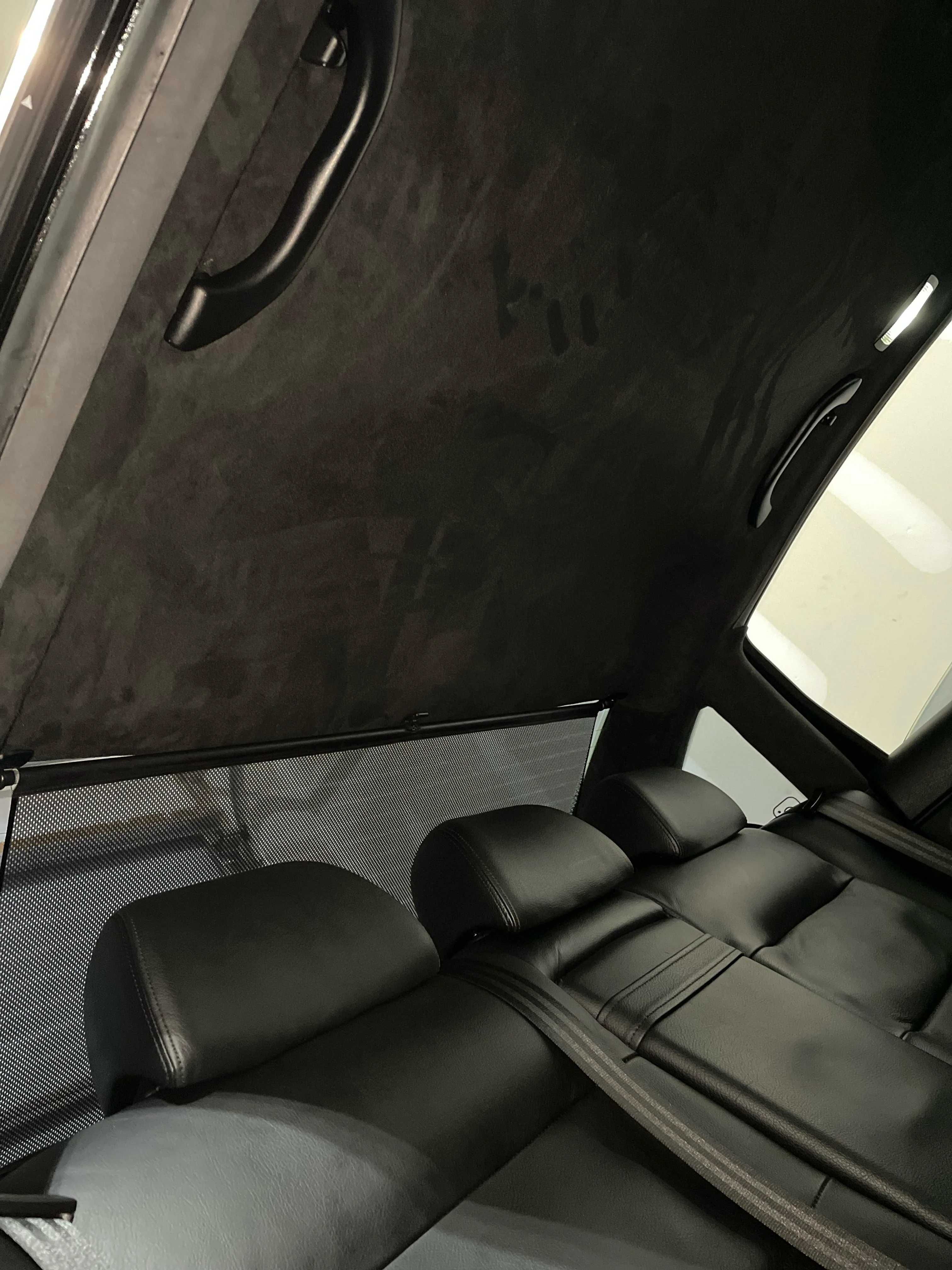 Material textil/alcantara retapitare Vw + kit plafon instelat