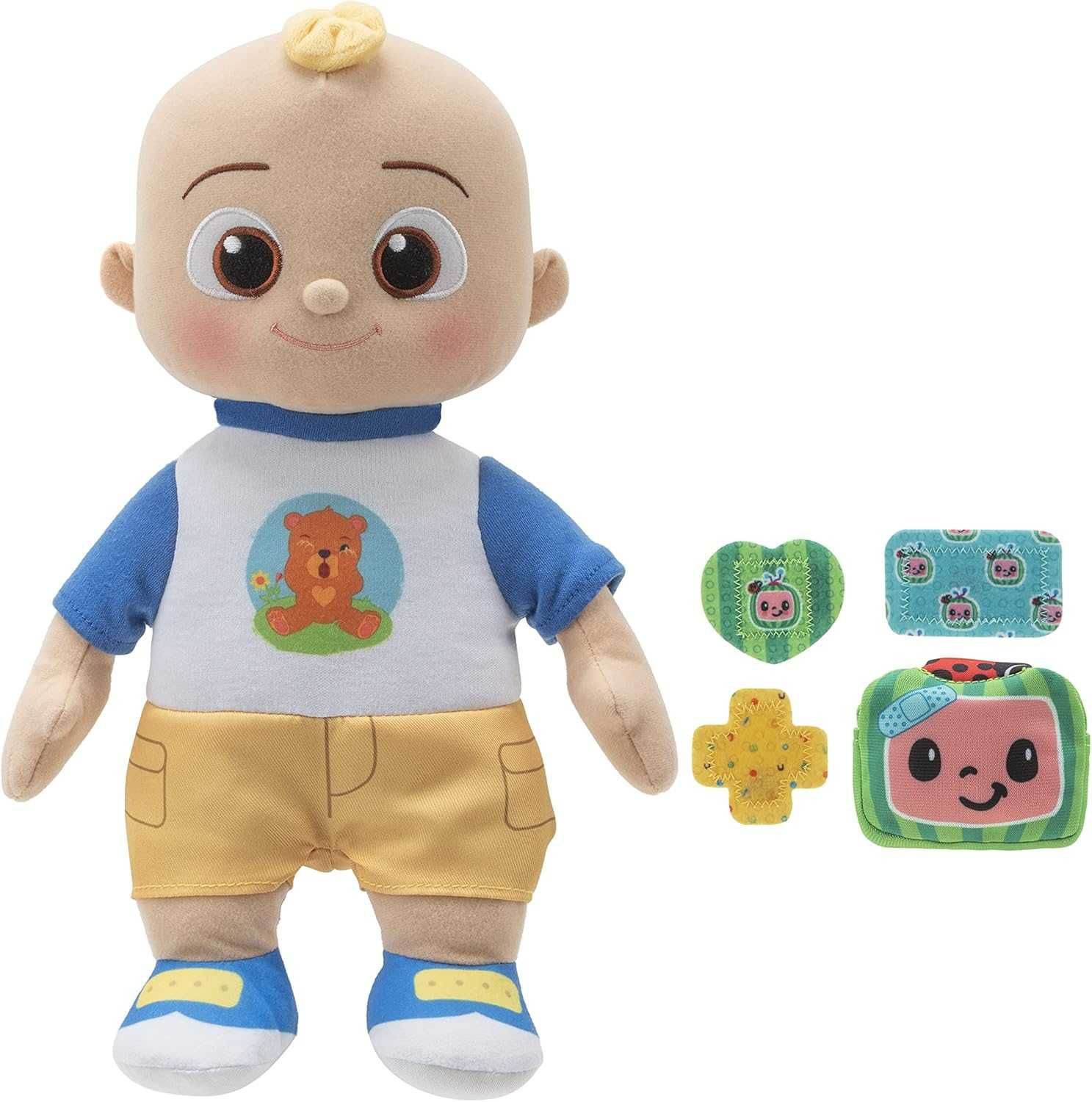 Интерактивна играчка Cocomelon JJ 30 см Кокомелон със звуци светлина
