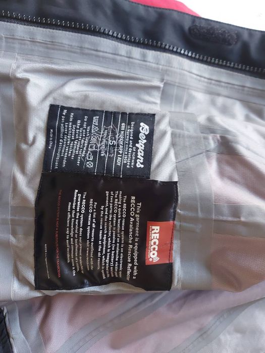 Bergans of Norway,S38, 3 Layer membrane,Dermizax 20K,Reeco чип