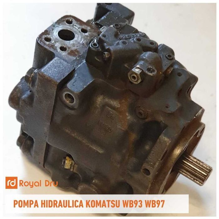 pompa hidraulica komatsu wb93, wb97