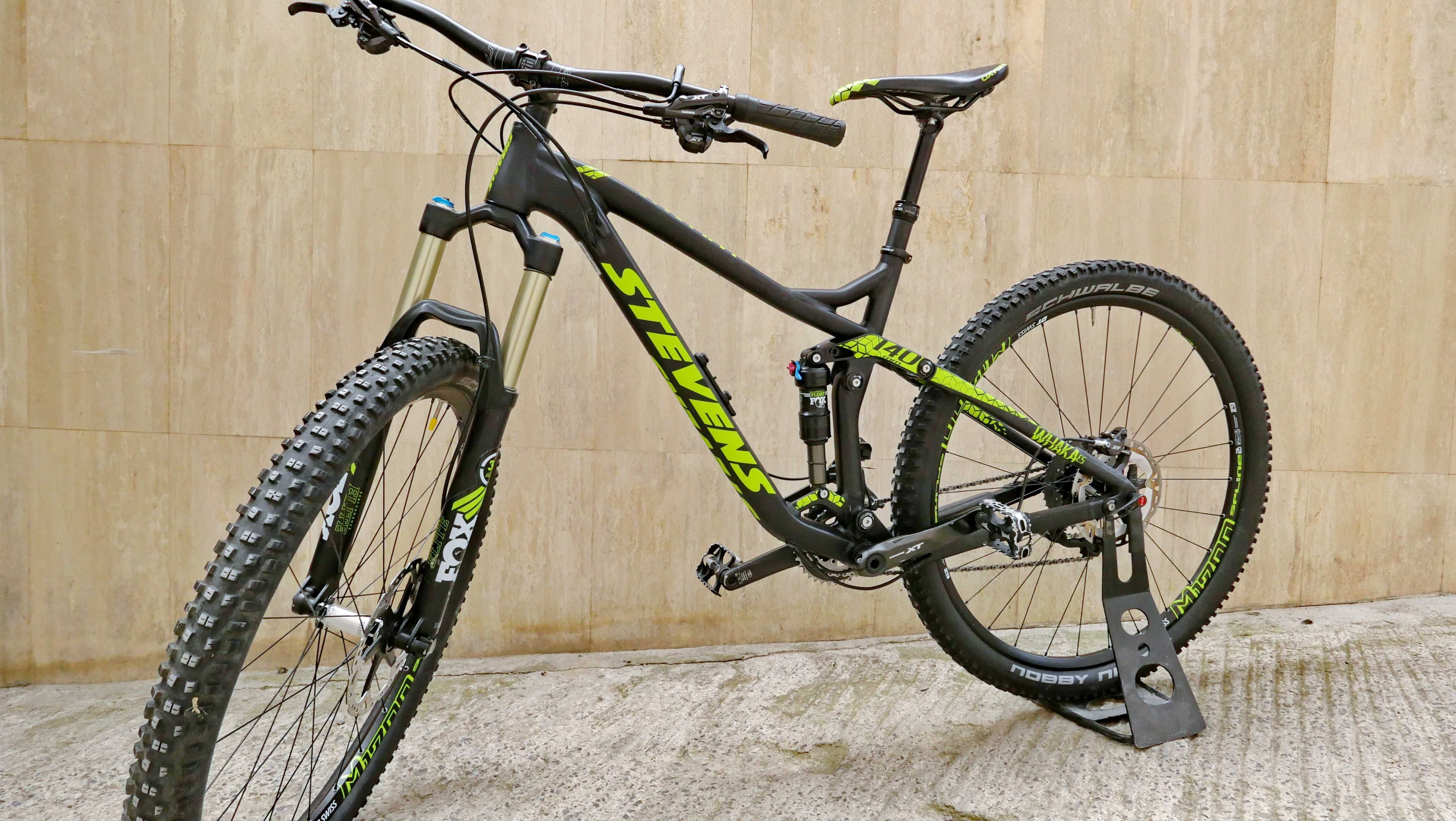 Stevens Whaka, 29 M, FOX 34 Elite, 140 ход, 2x 11 Deore XT-XTR