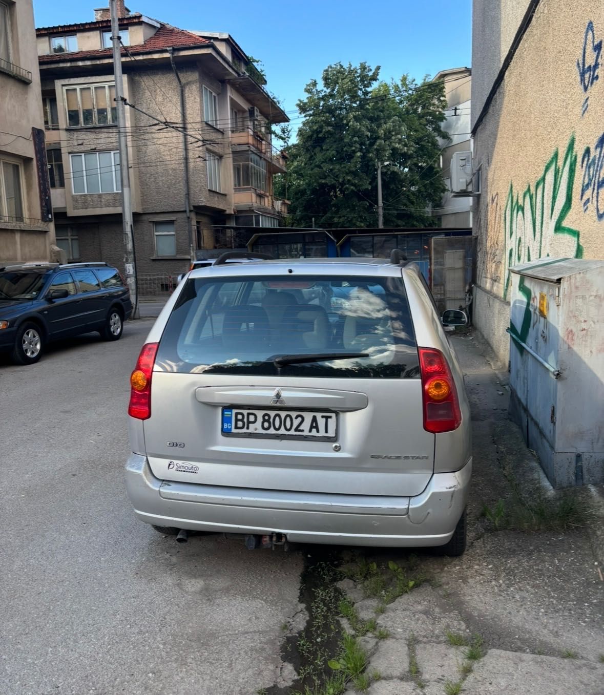 Mitsubishi Space Star 1,9DiD На части!