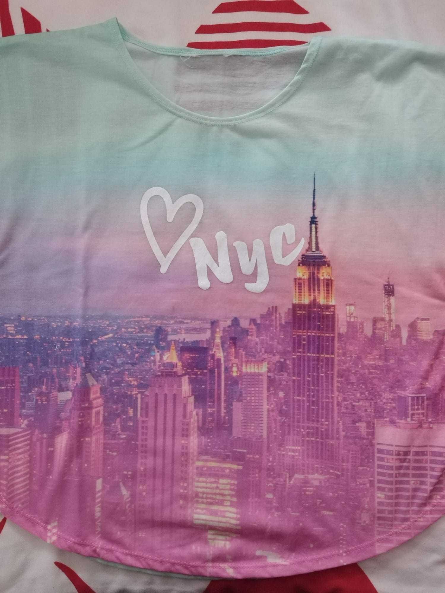 Bluza cu maneca deosebita NYC S