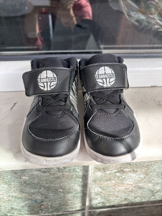 Nike Team Hustle D 9 Black високи кецове