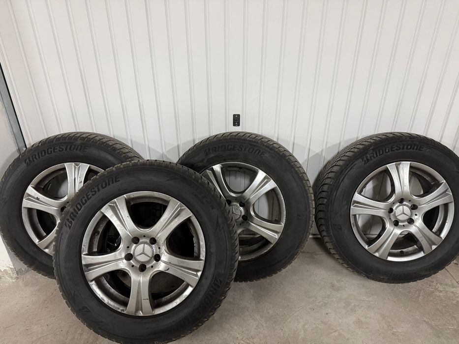Комплект Лети джанти 17 и зимни гуми Bridgestone 235/65/17