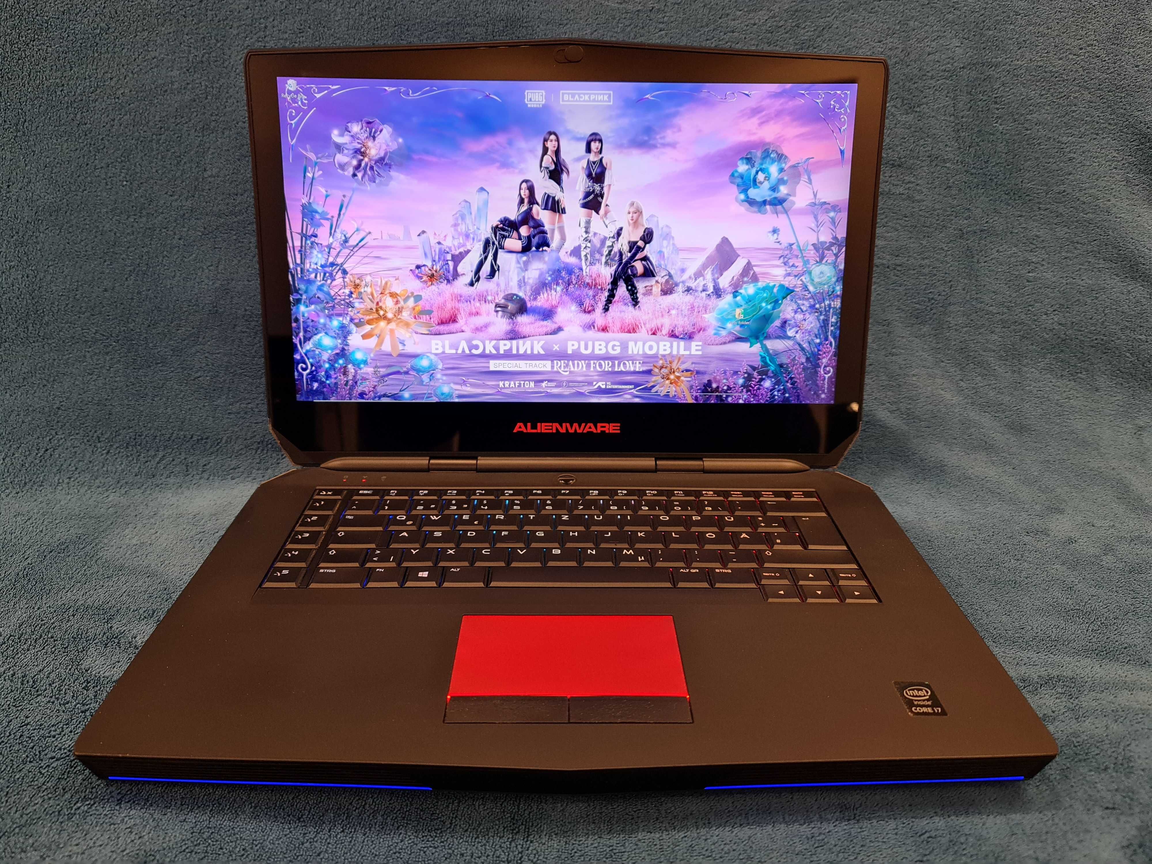 Laptop gaming ALIENWARE ,intel core i7- video 6 GB , display oled 4K