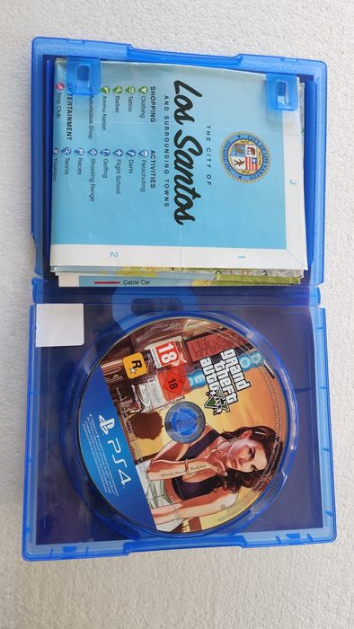 Joc Ps4 GTA 5 GTA V cu Hartă