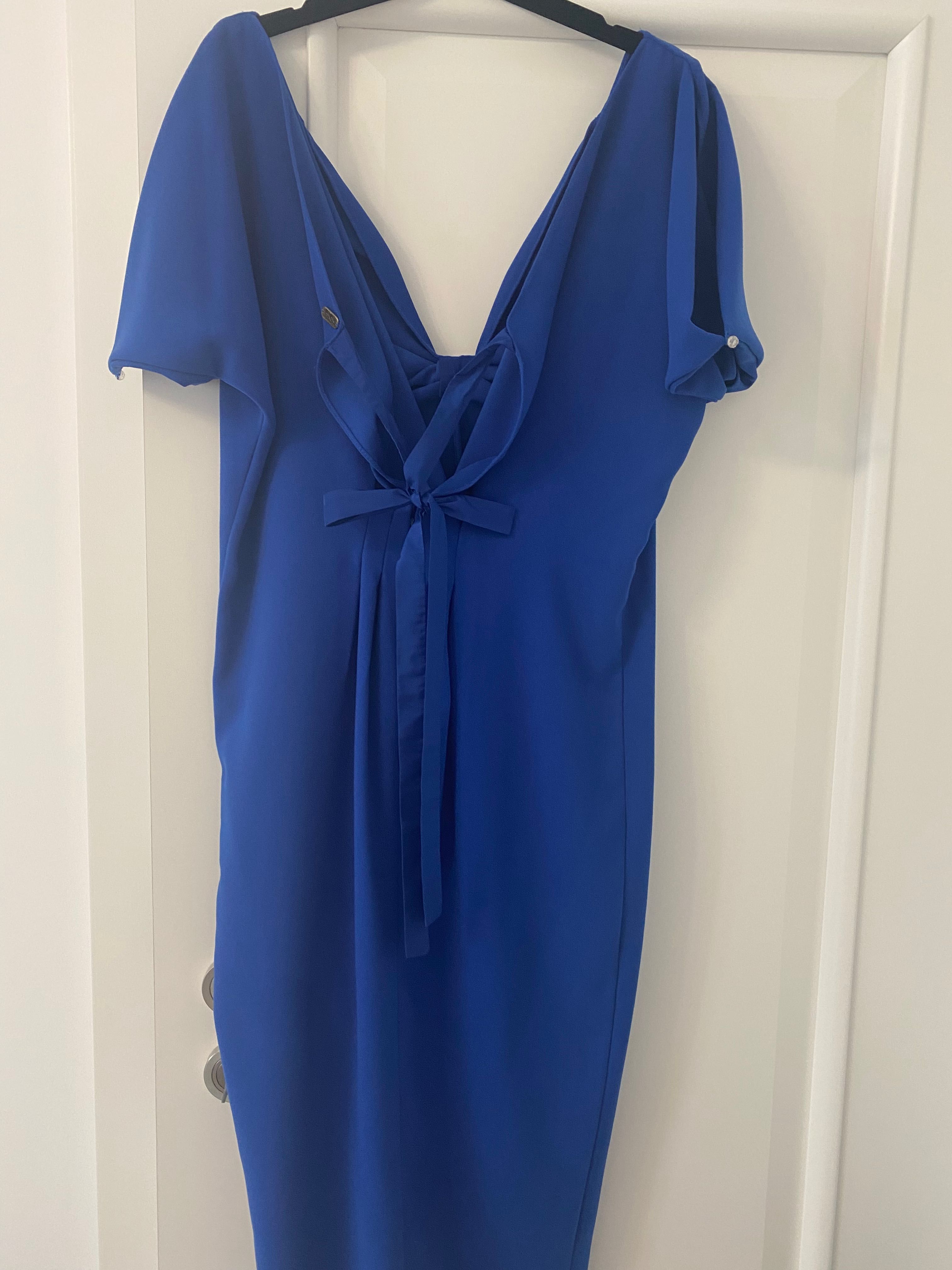 Rochie Rhea Costa, Electric blue, M, purtată o singura data