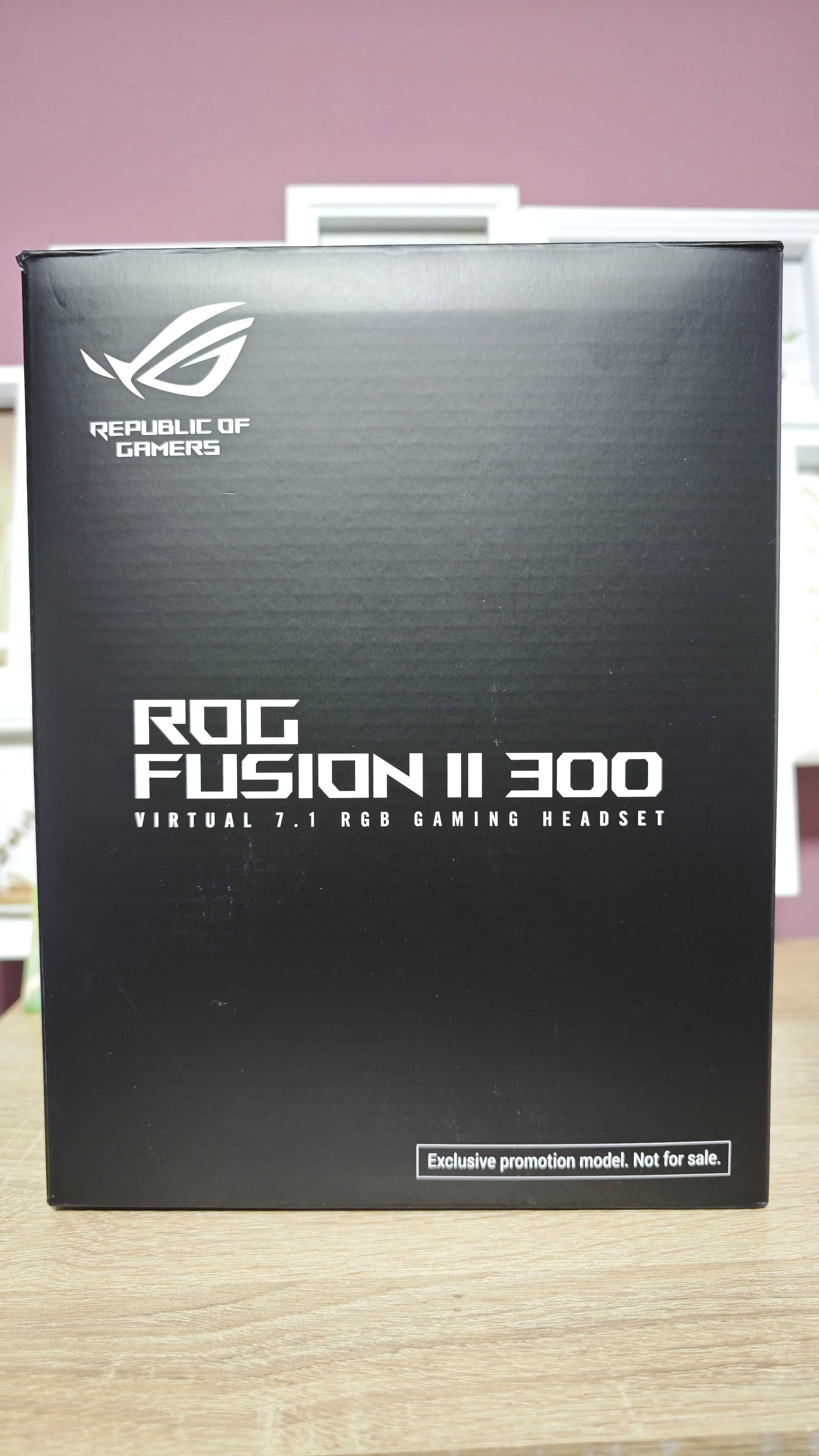 ASUS ROG Fusion II 300 RGB Геймърски слушалки с микрофон