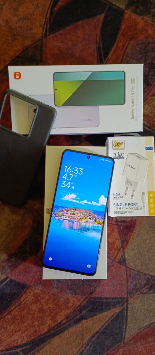 XIAOMI REDMI NOTE 13 PRO 5G-Перфектен!8+8/256gb.Комплект