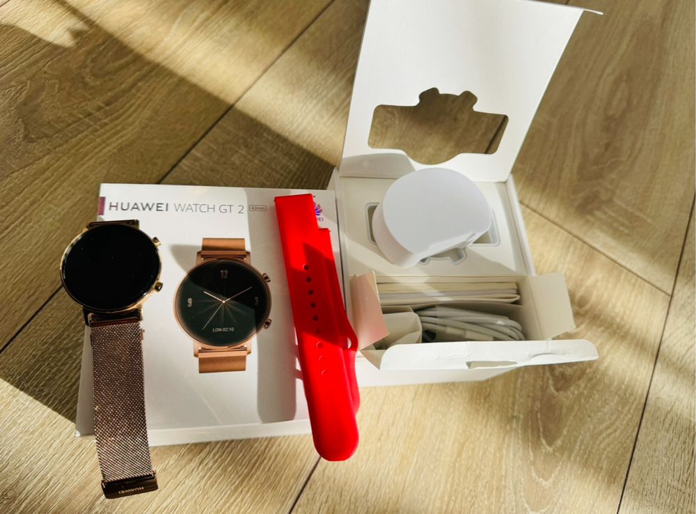 Smartwatch Huawei Watch GT 2, 42mm, Elegant Edition