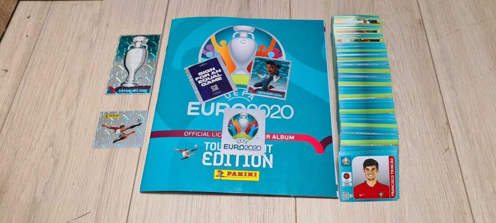 Panini EURO 2020 Tournament Edition albastru Album gol si set complet