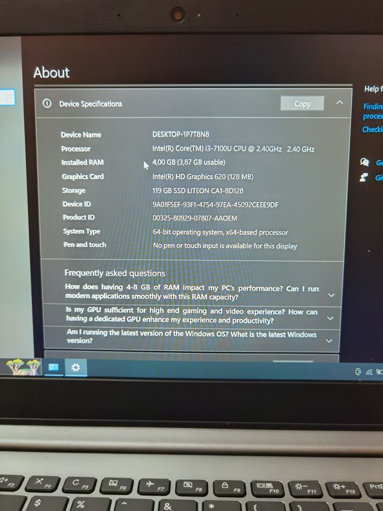 Lenovo idealpad 320s