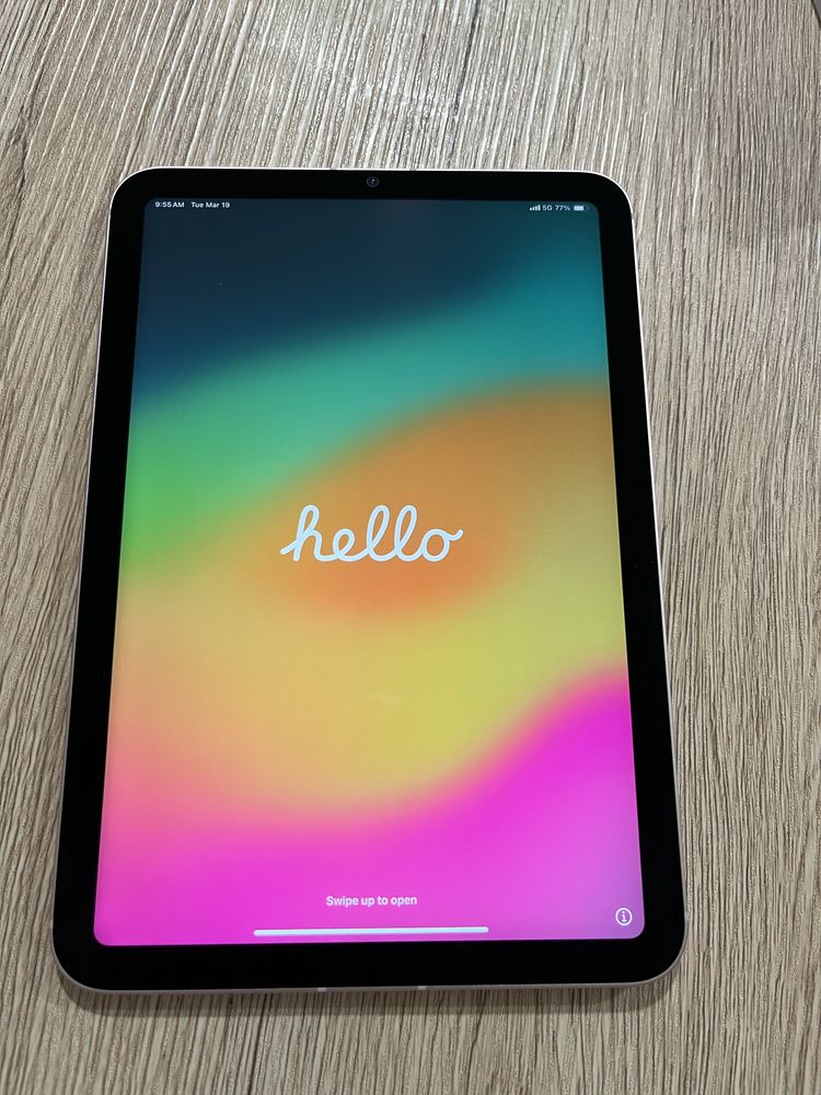 iPad mini 6 pink cellular 64 GB, inca in garantie
