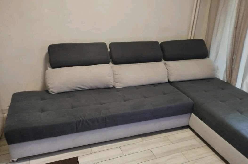 Продавам ъглов диван с функция сън