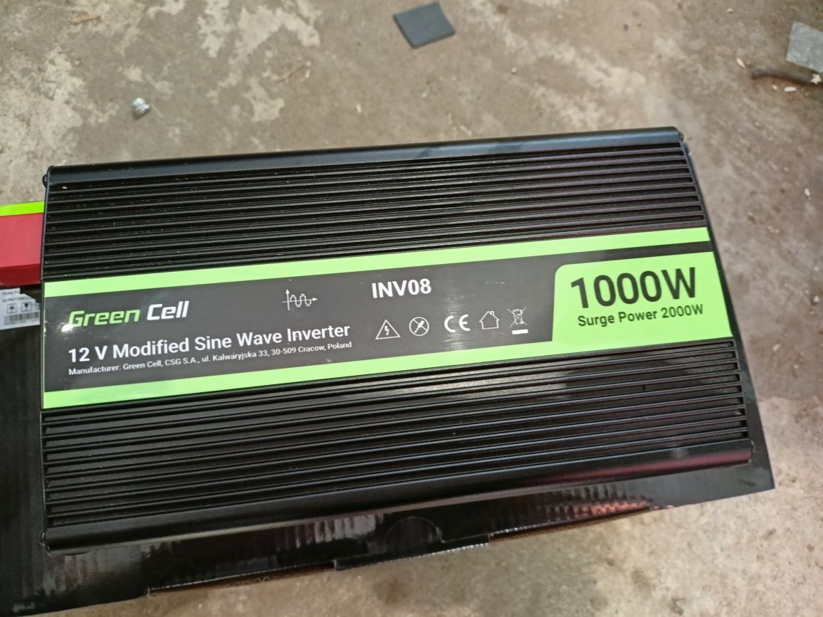 Нов Инвертор Green Cell 2000W 12V INV08